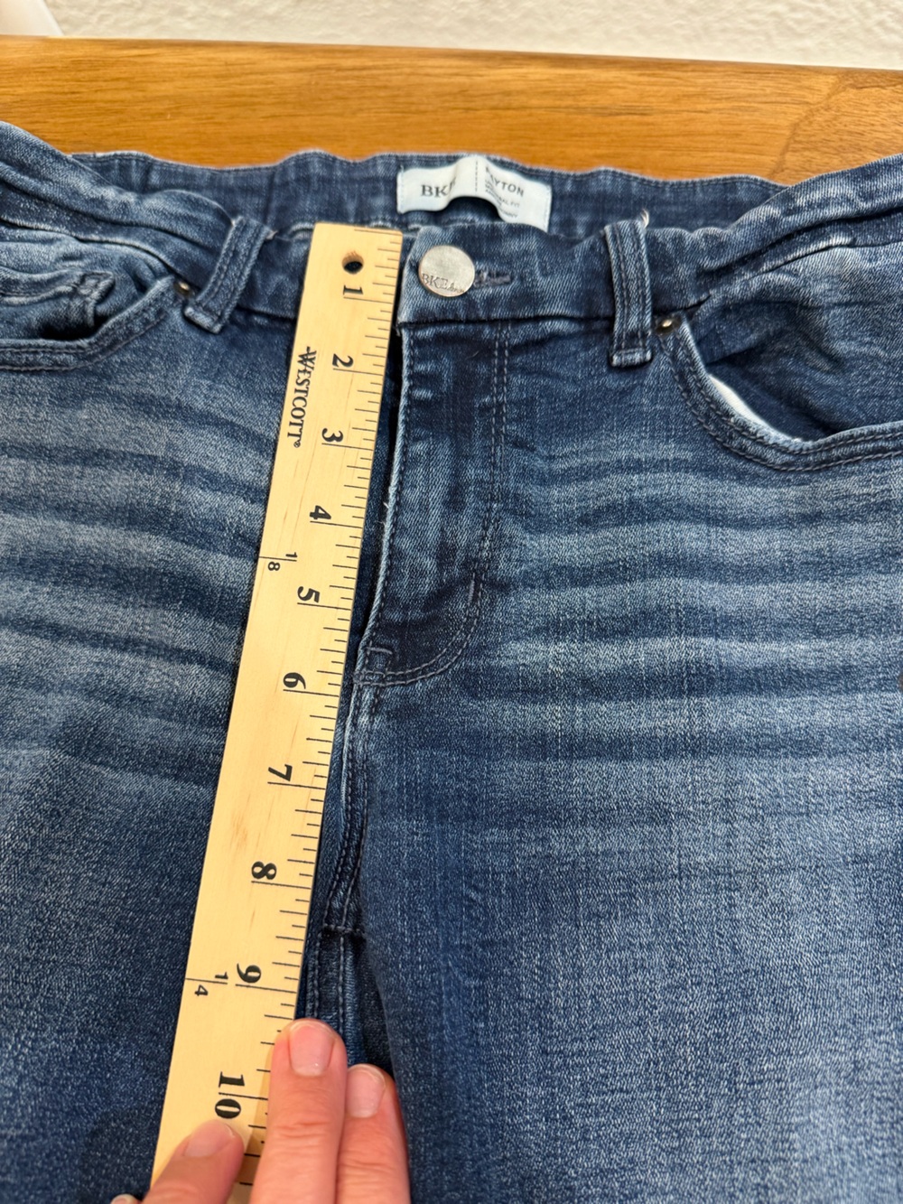 BKE ‘Payton’ Mid-Rise Ankle Skinny Jeans Size 28 - Picture 9 of 12